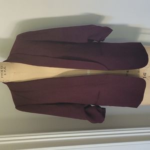 Burgundy blazer NWT
